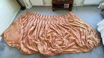 Photo of free 2x large raw silk & cotton curtains (Rochester ME1) #3