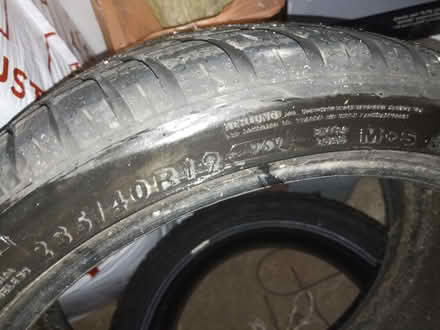Photo of free 3 x 235/40 R19 tyres (Romford RM1) #1