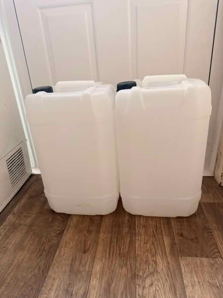 Photo of free 2 water containers (Orpington) #1