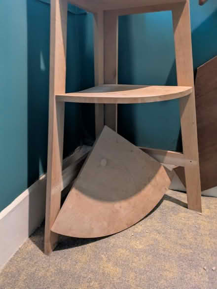 Photo of free Corner shelving unit (BL2 breightmet) #3