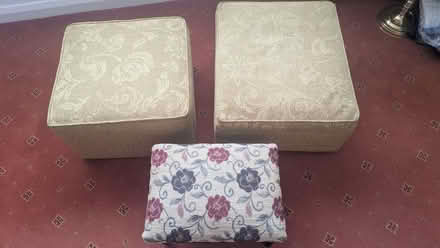 Photo of free Pouffes and footstool (Wollaton NG8) #1