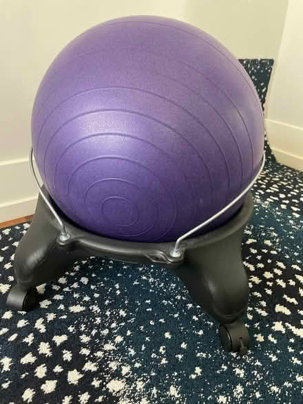 Photo of free Yoga ball chair (Piedmont Avenue area) #1