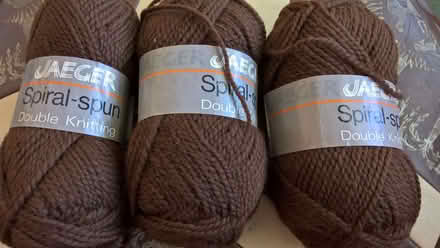 Photo of free Knitting yarn Brown (Hulham EX8) #1