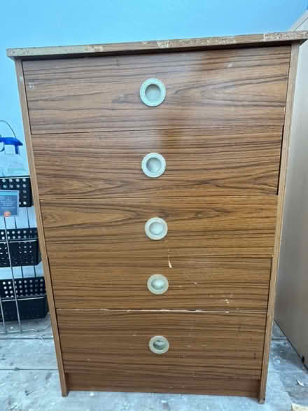 Photo of free Vintage teac chest of drawers (Longsight, M13) #1