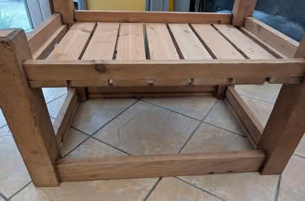Photo of free Coffee table base/frame (no top) (Abingdon-on-Thames OX14) #1