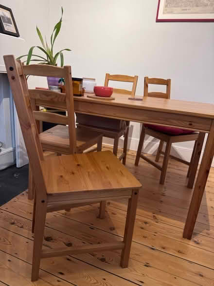 Photo of free IKEA table and chairs (Walthamstow E17) #2