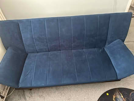 Photo of free Double sofa bed (blue) (Theale RG7) #4