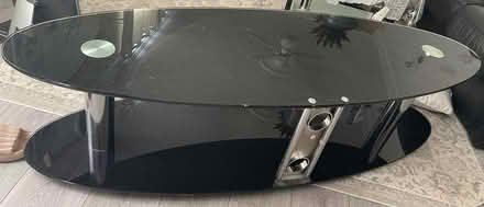 Photo of free Glass Tv stand (Rose Hill DE23) #1
