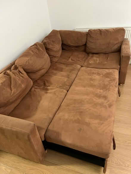 Photo of free Large corner sofa bed/ foot rest (E10) #3