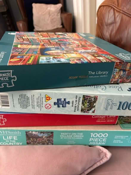 Photo of free 4 100 piece puzzels (Stevenage SG1) #1
