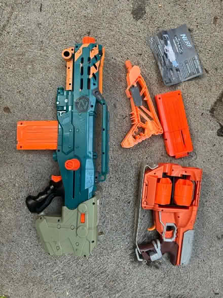 Photo of free Assorted Nerf “guns” for kids (East Watertown) #1