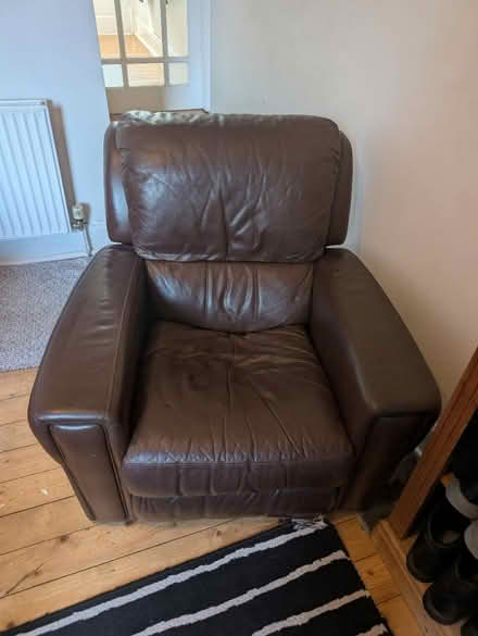 Photo of free Sofa, chair and storage footrest (Selly park b29) #3