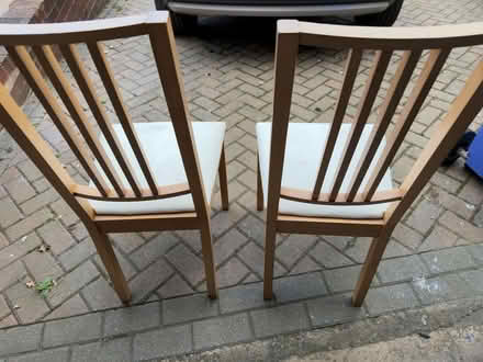 Photo of free Pair of IKEA dining chairs (Deepcar S36) #1