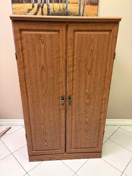 Photo of free Wooden computer unit (Don Mills and Eglinton) #1
