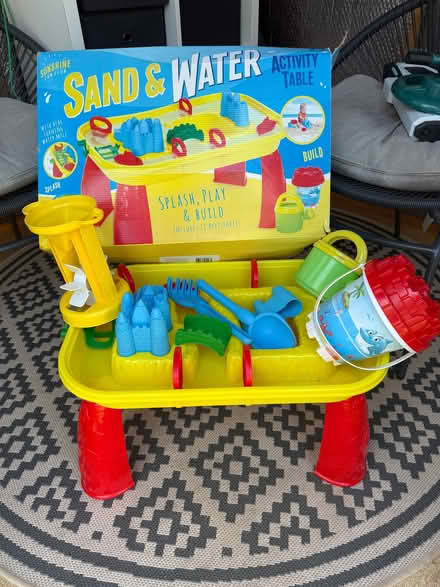 Photo of free Sand and water activity table Wilmslow SK9 (Dean Row SK9) #1