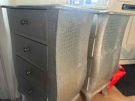 Photo of free 2 bedside tables (Prescot L35) #2