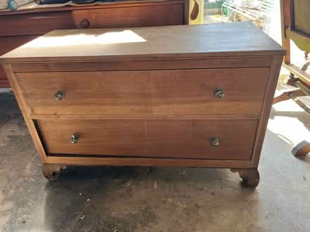 Photo of free Solid Oak chest of drawers (CH45) #2