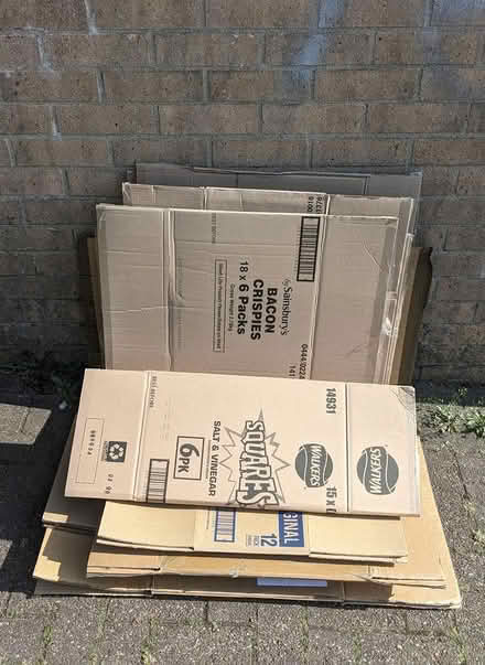 Photo of free Flat Pack Cardboard Boxes (PL4 Greenbank.) #1