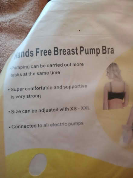 Photo of free Breast pump bra (M2J1Y3) #1