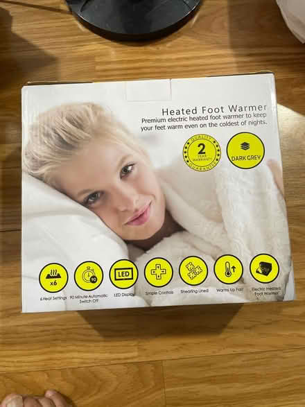 Photo of free Heated Foot Warmer Brand New (UB7, West Drayton, Hillingdon) #1