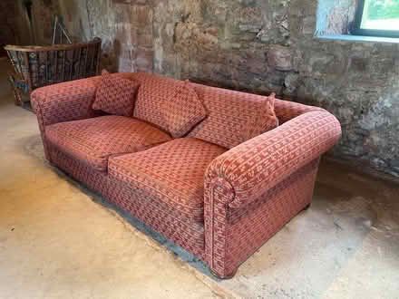 Photo of free Large, deep, solid, well-made two-seater couch (Kippen FK8) #1