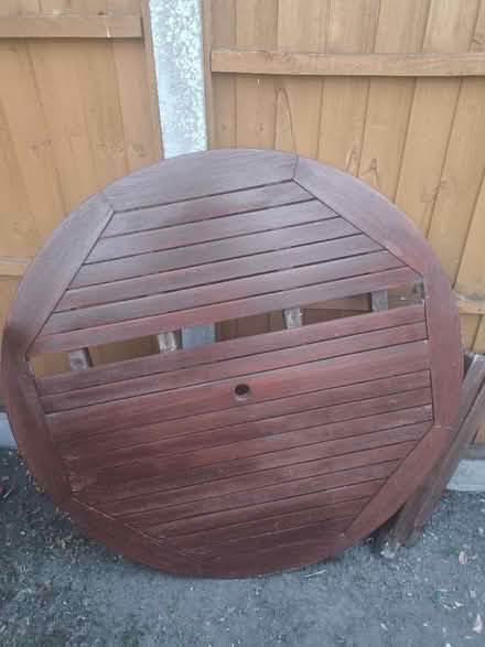 Photo of free Damaged garden table (Twerton BA2) #2