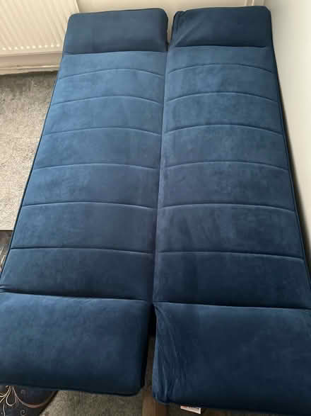 Photo of free Double sofa bed (blue) (Theale RG7) #2