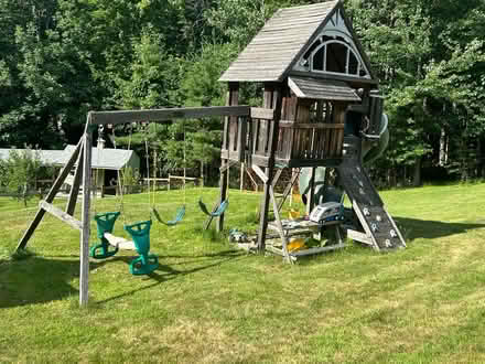 Photo of free Swing set (Peterborough.) #1