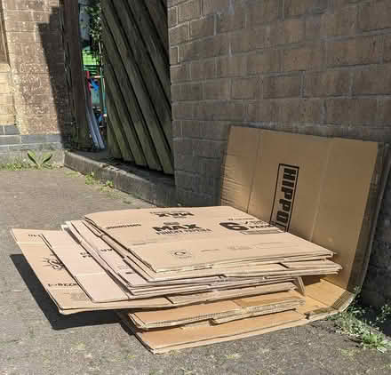 Photo of free Flat Pack Cardboard Boxes (PL4 Greenbank.) #2