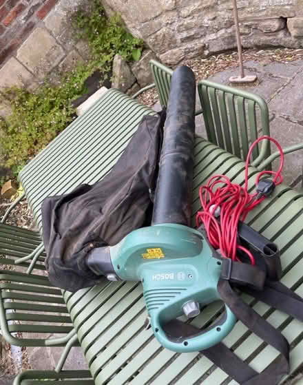 Photo of free Bosch Leaf Blower/Vacuum with Bag (Bath BA1) #1