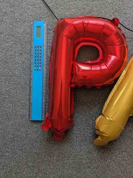 Photo of free PARTY balloon banner (Gosport PO12) #2