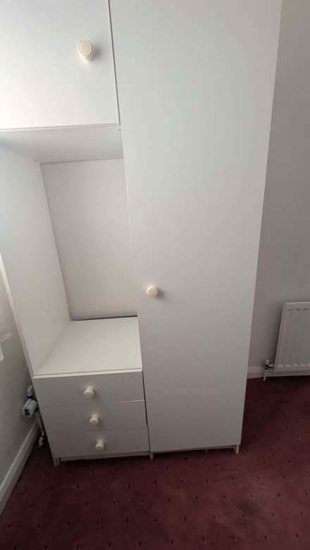 Photo of free Small white wardrobe (Wollaton NG8) #1