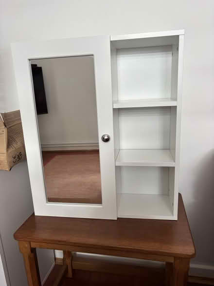 Photo of free Bathroom wall cabinet with mirror (Wheathampstead) #1