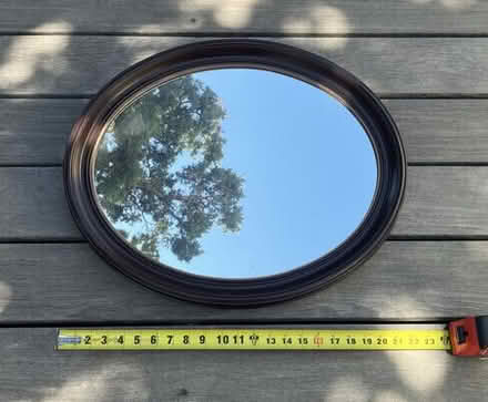 Photo of free Vintage Oval Mirror #1
