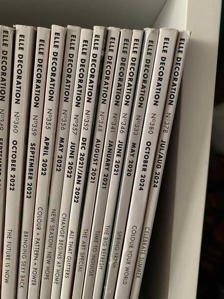 Photo of free House and Garden/Elle magazines (Camden tube station NW1) #2