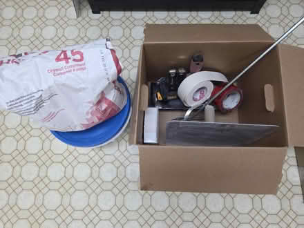 Photo of free Drywall compound and tools (Foster Farm) #1