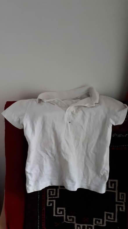 Photo of White polo shirts (NR2) #1