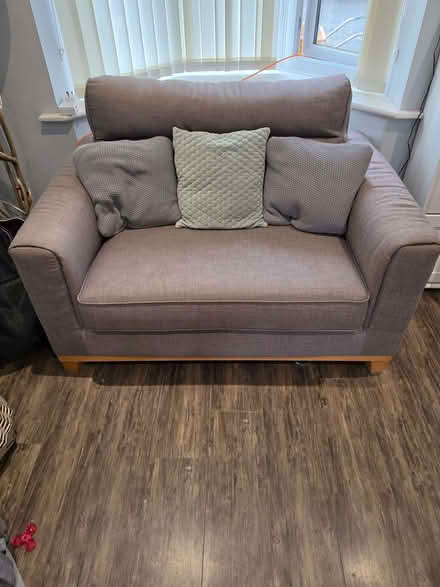 Photo of free Loveseat sofa (Heath Charnock PR6) #1