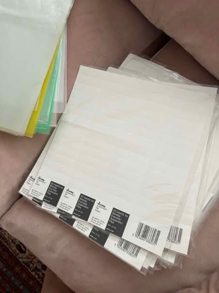 Photo of free A4 plastic sleeves (Chiswick W4) #2