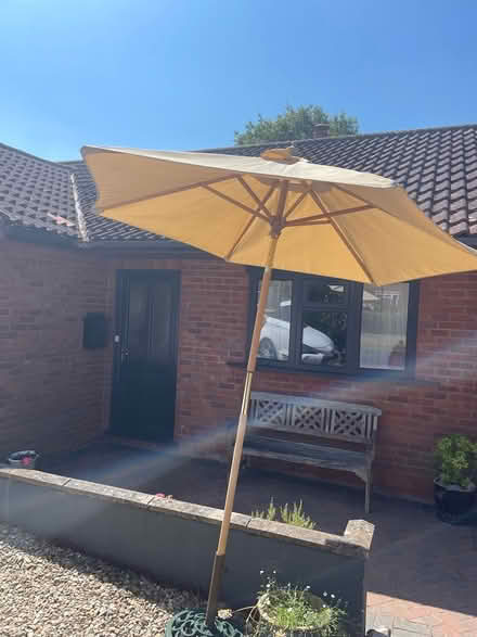 Photo of free Parasol and Base (Warminster BA12) #1