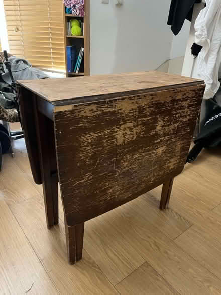 Photo of free Fold out wooden table (E10) #2