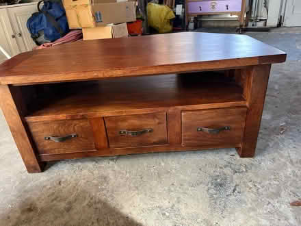Photo of free Wooden tv unit / stand / table (CH45) #3