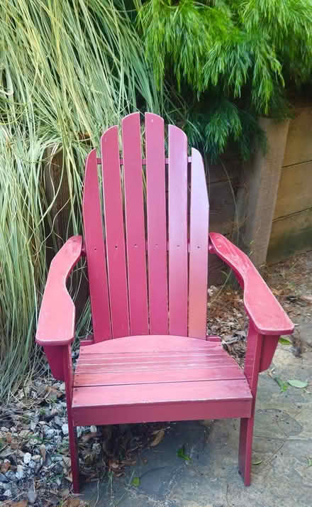 Photo of free Adirondack Chair (San Rafael, Gerstel Park) #1