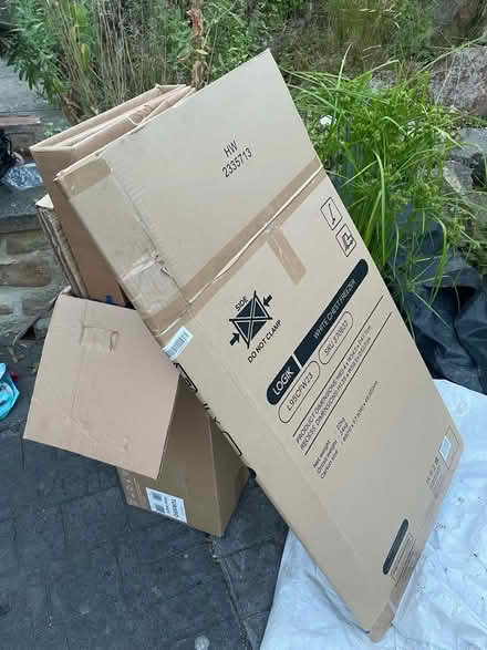 Photo of free Large cardboards boxes/ pieces (Kirkstall LS5) #1