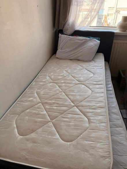 Photo of free 2 single Mattresses, 1 single bed (Rotherham S65) #2