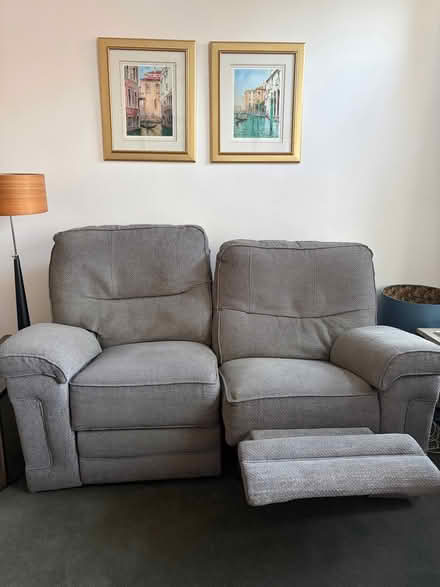 Photo of free settees, two-seater recliners (Soyland Town HX6) #2