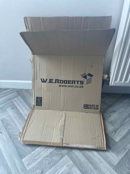 Photo of free Moving boxes and parcel tape (Whalley BB7) #1