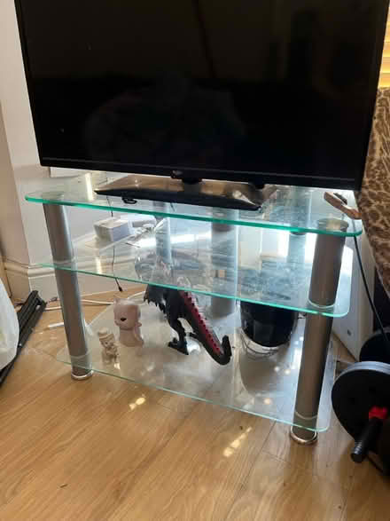 Photo of free Glass Tv stand (E10) #1