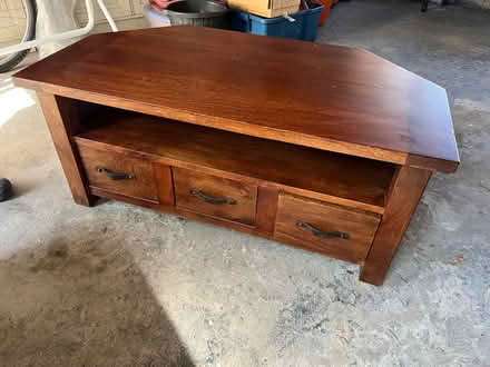 Photo of free Wooden tv unit / stand / table (CH45) #1