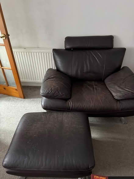 Photo of free Armchair and a puff stool (Norwich NR2) #2